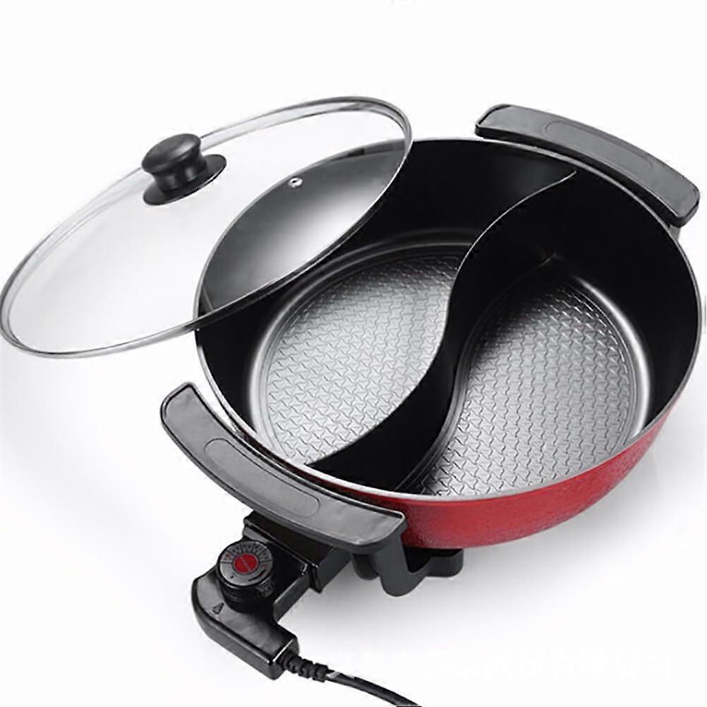 Electric Hot Pot 6L Large Capacity NonStick, Multifunction Cooker with Smart Temperature Control