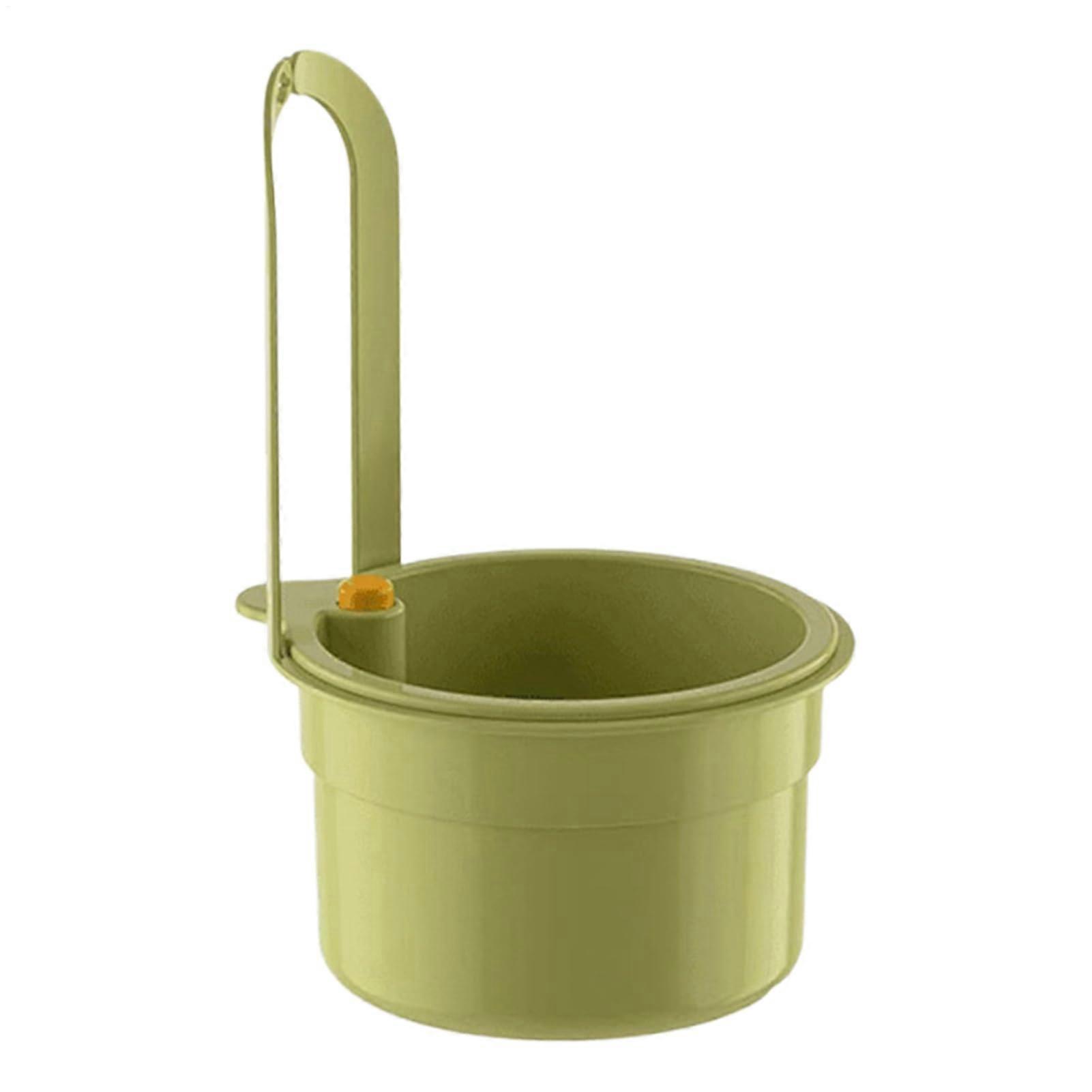 Sink Strainer Basket with Double Layer Mesh, ClipOn Kitchen Organizer for Touch Scrap Disposal