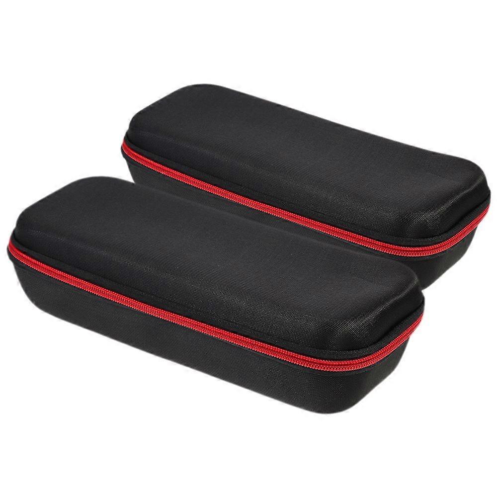 2 pcs Handheld Microphone Zipper Pouch Wireless Microphone Case Mic Carrying Case