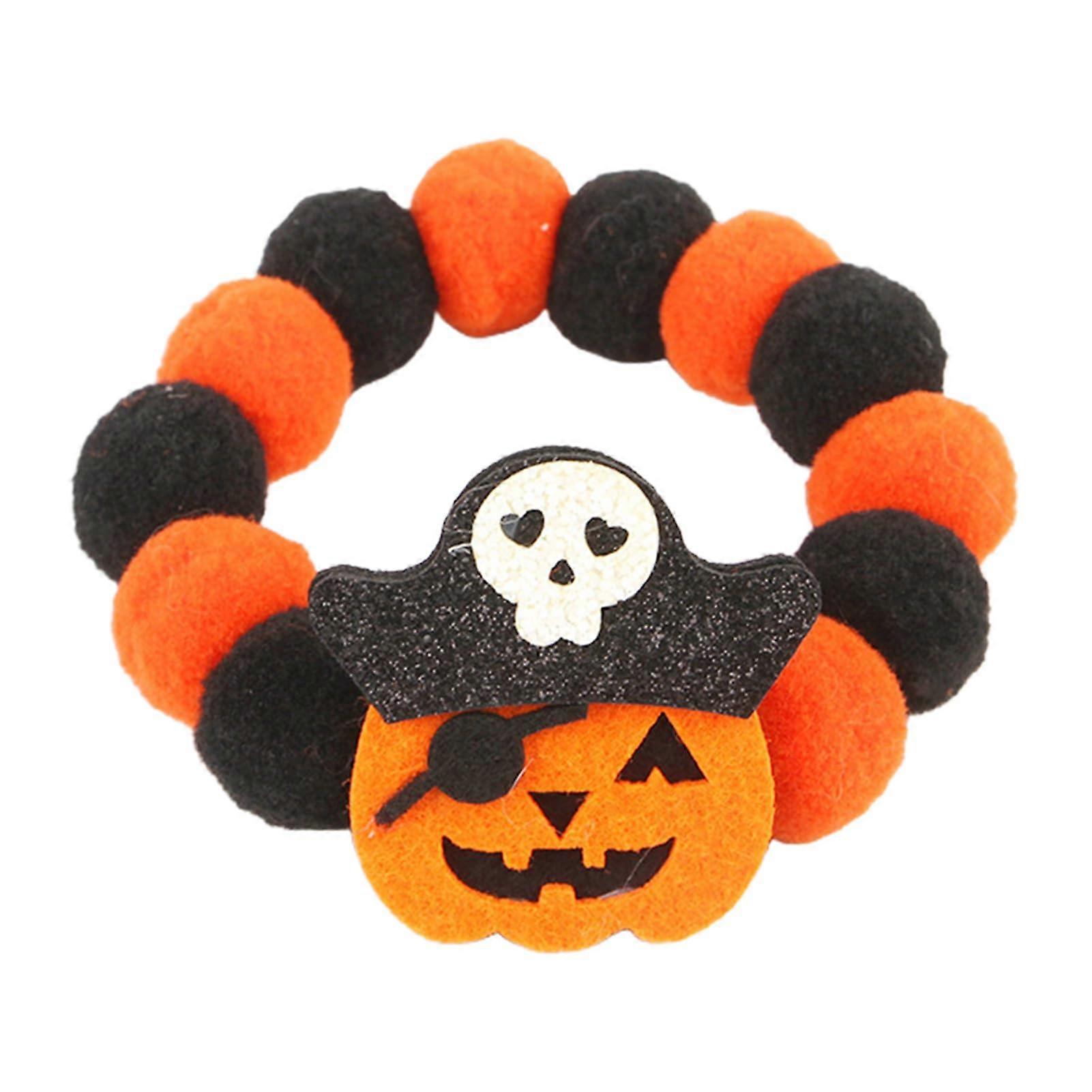 Halloween Dog Collar Adjustable Plush with Quick Release for Small Medium Large Dogs
