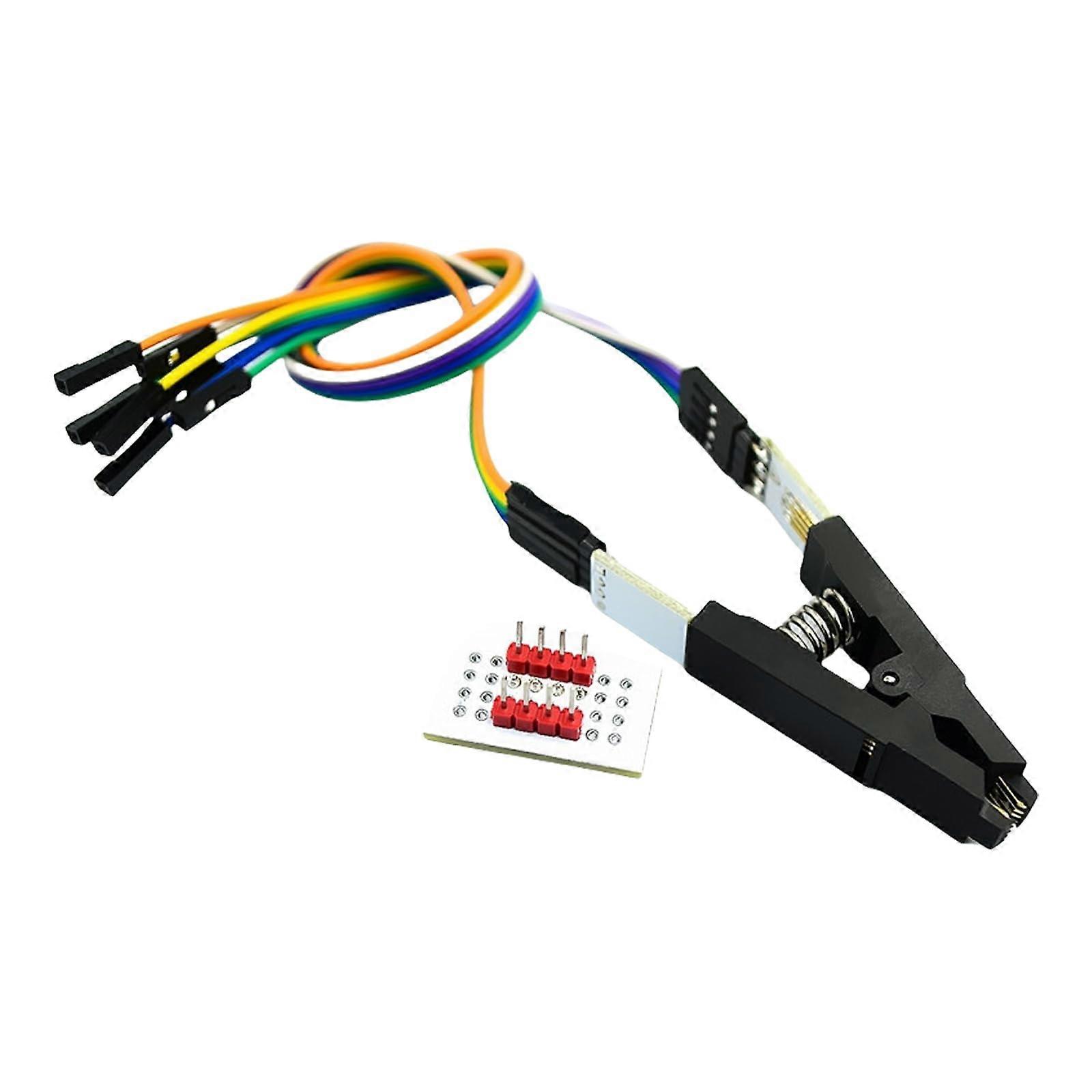 SOP8 BIOS Chip Programming Clip with Stable Clamping Force and Solder Connection