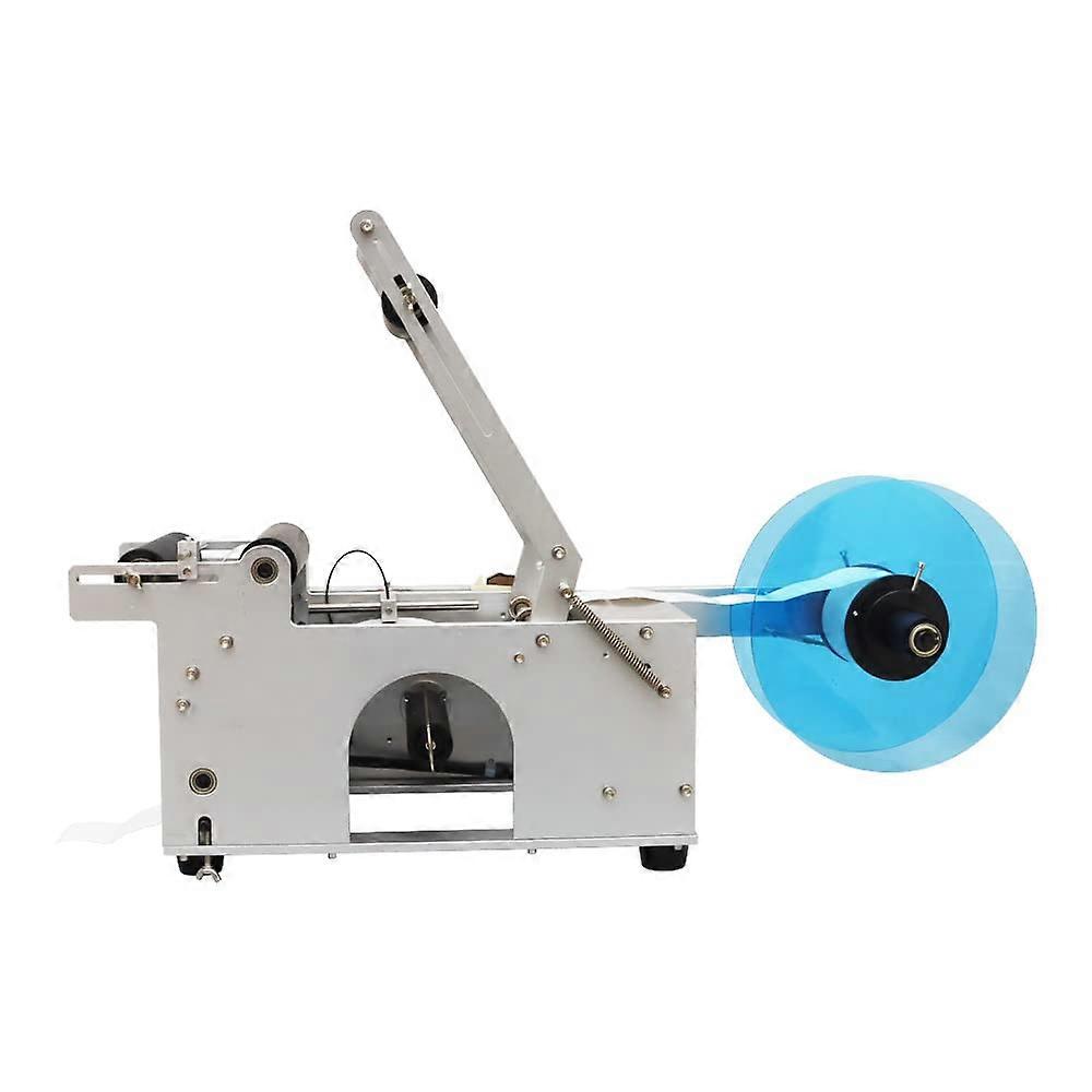 LT50 Semi Automatic Round Bottle Labeling Machine 110V  Accuracy for Small Batch Production