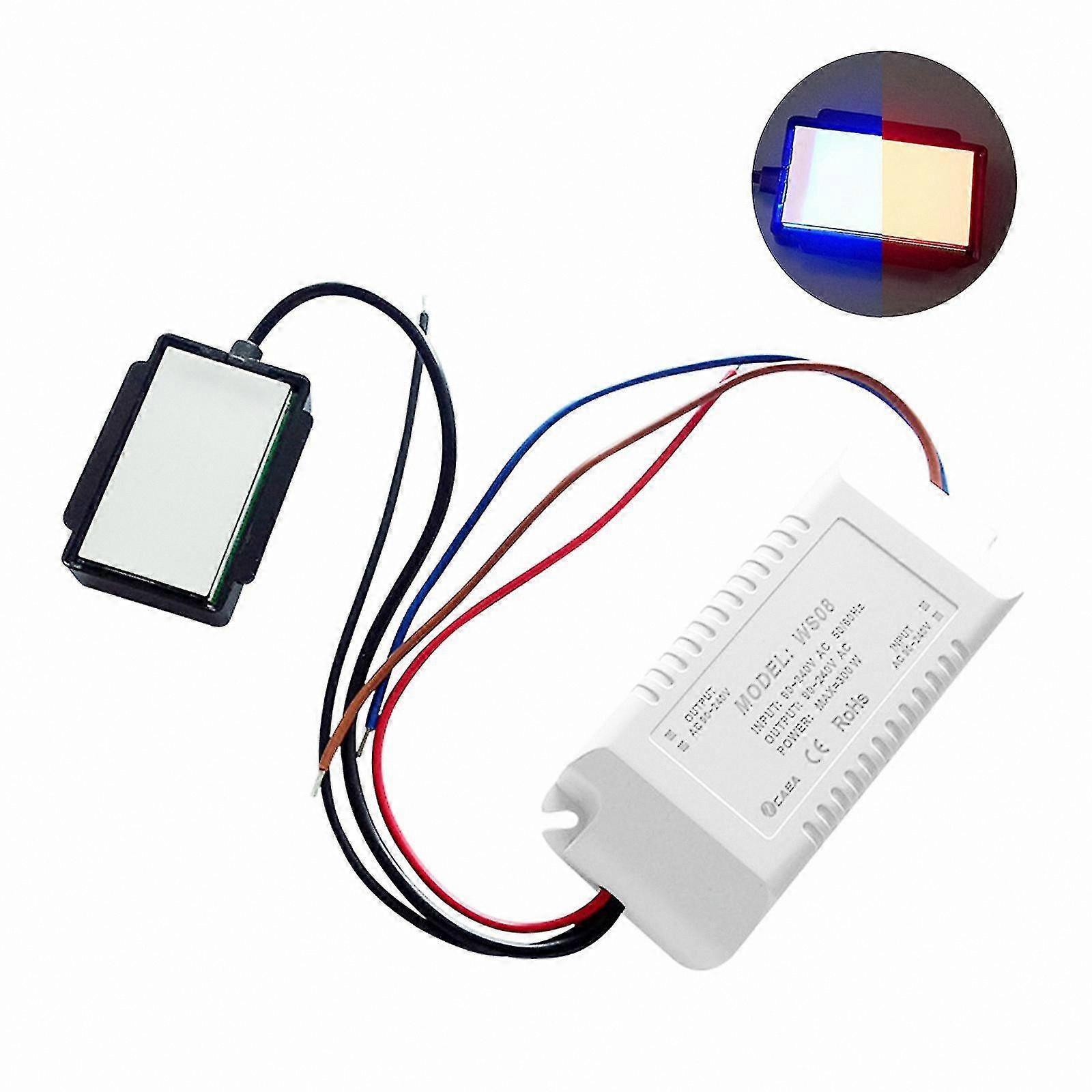 300W Touch Sensor Switch for LED Light Mirror Headlight in Bathroom