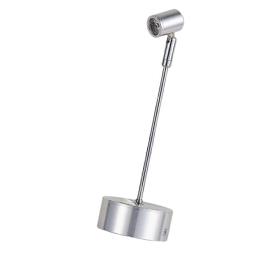 Silver Showcase LED Spotlight for Lighting Use 3W Shipment Without Battery