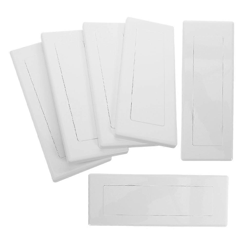 Junction Box Covers Wall Plate for Electrical Outlet Protection 6Pcs