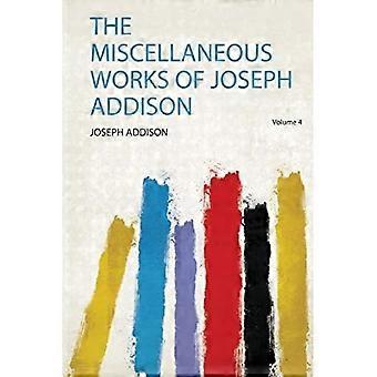 Diverse verk av Joseph Addison