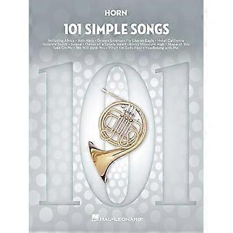 101 einfache Lieder für Horn