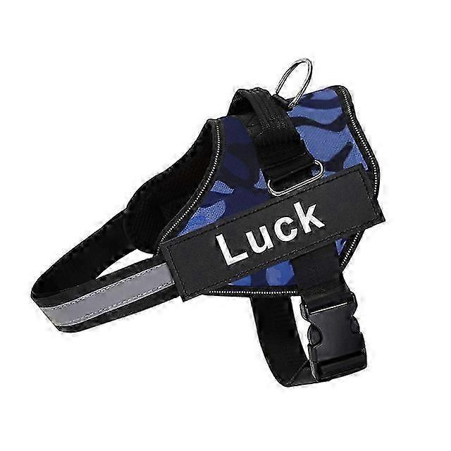 Custom Reflective No-Pull Dog Harness with ID Patch