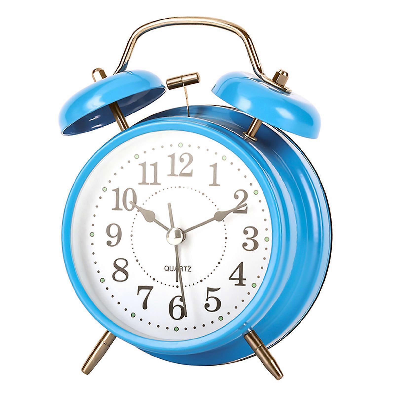 Bedside Alarm Clock Multifunctional Table Clock for Nightstand Desk Bookshelf