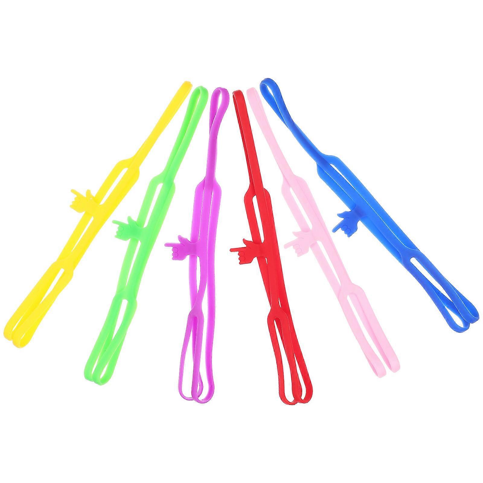 Funny Bookmark Silicone Book Mark Function Tool 12Pcs Assorted