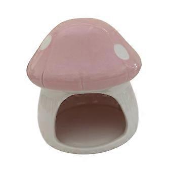 Ceramic Hamster House Cave Sturdy Cute Multifunction Hideaway House Guinea Pig