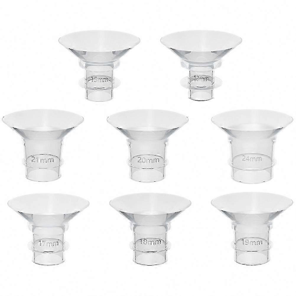 8-Pack Silicone Breast Pump Flange Inserts Replacement for Pumping Comfort