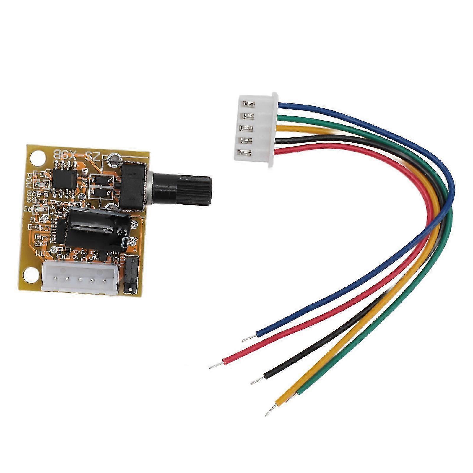 DC Motor Driver Module 3 Phase Sensorless Wide Voltage Brushless BLDC Motor Controller Board 15W DC5V?15V