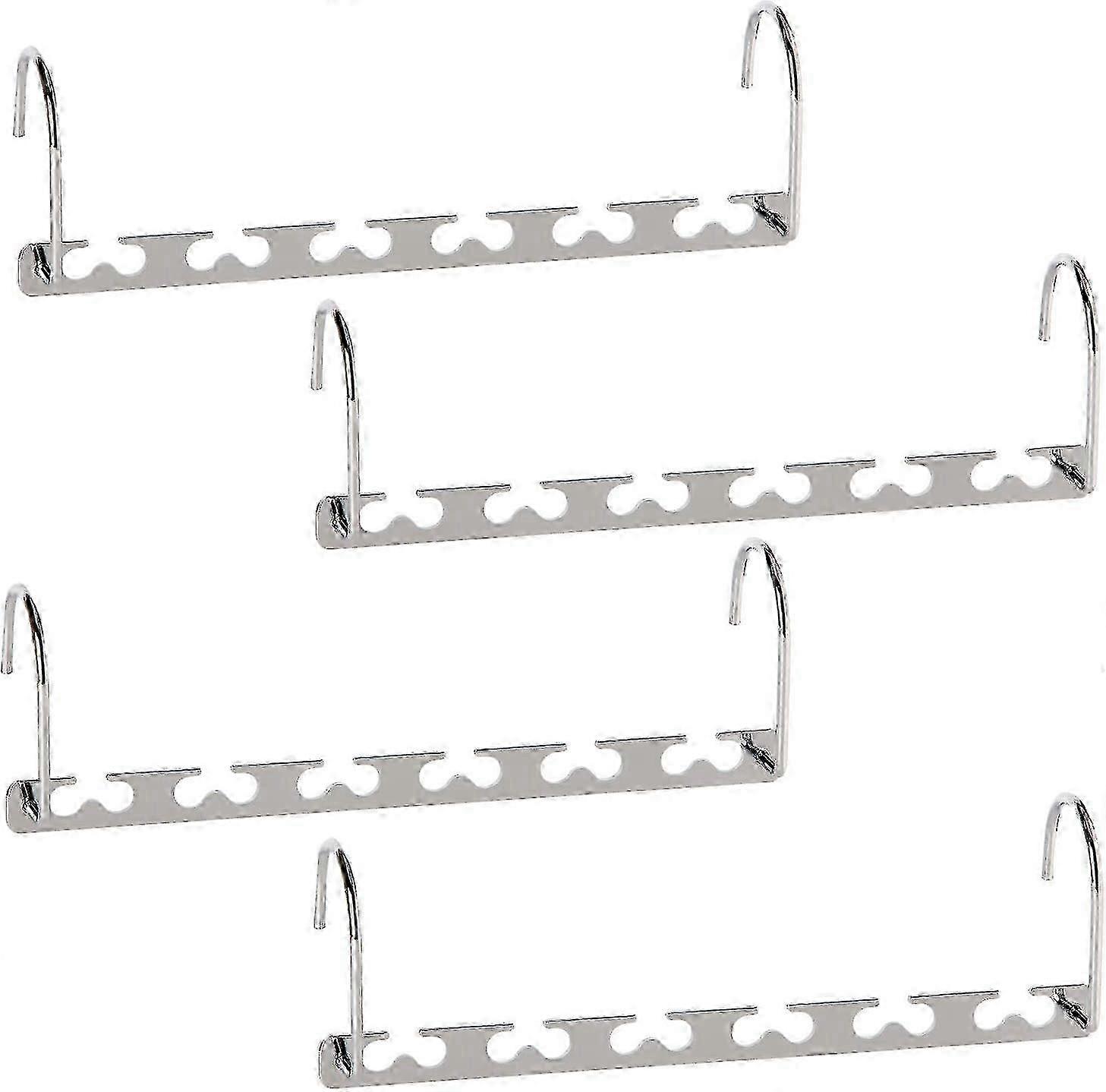 2026 4-pack space-saving multi-functional folding hangers