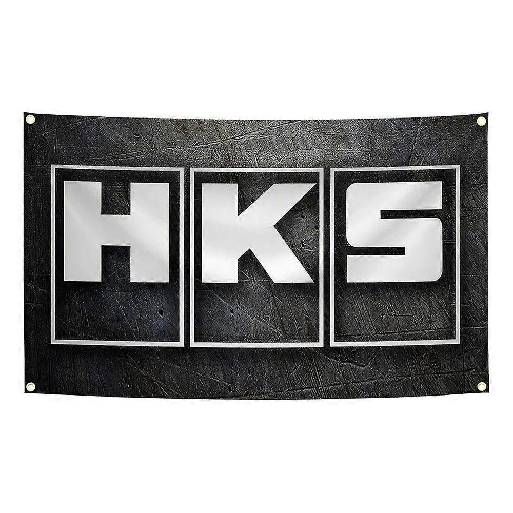 HKS høytytende bilflaggbanner VQ0439