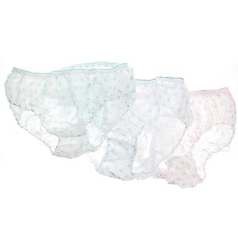 7pcs Pregnant Disposable Underwear Breathable Printing Non-woven Underwear Panties Briefs for Pregnant Women Travel Menstrual Period Daily Use Size XL