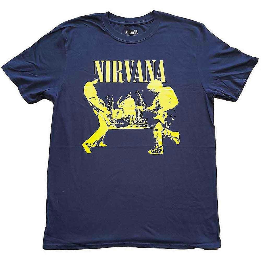 Nirvana Unisex T-Shirt: Stage