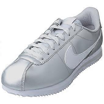 Nike Cortez Damen-Sneaker in Silberweiß