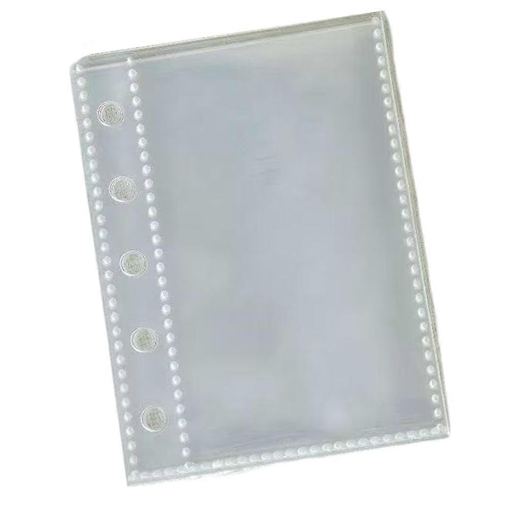 Acrylic Planner with 20 Loose-leaf Pages Notebook E4G1