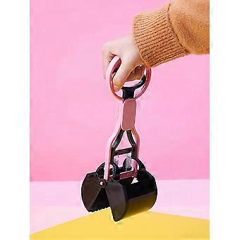 Long Handle Dog Pet Waste Pickup Poop Scooper Poo Remover Picker Scoop Tool Jaw