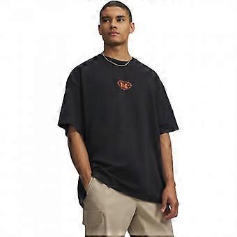 Under Armour Herren T-Shirt mit Rückendruck, schweres Material