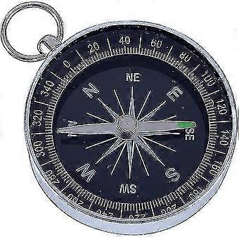 10pcs Compass Aluminum Edge Pocket Size Waterproof Compass Survival (d-583-a)