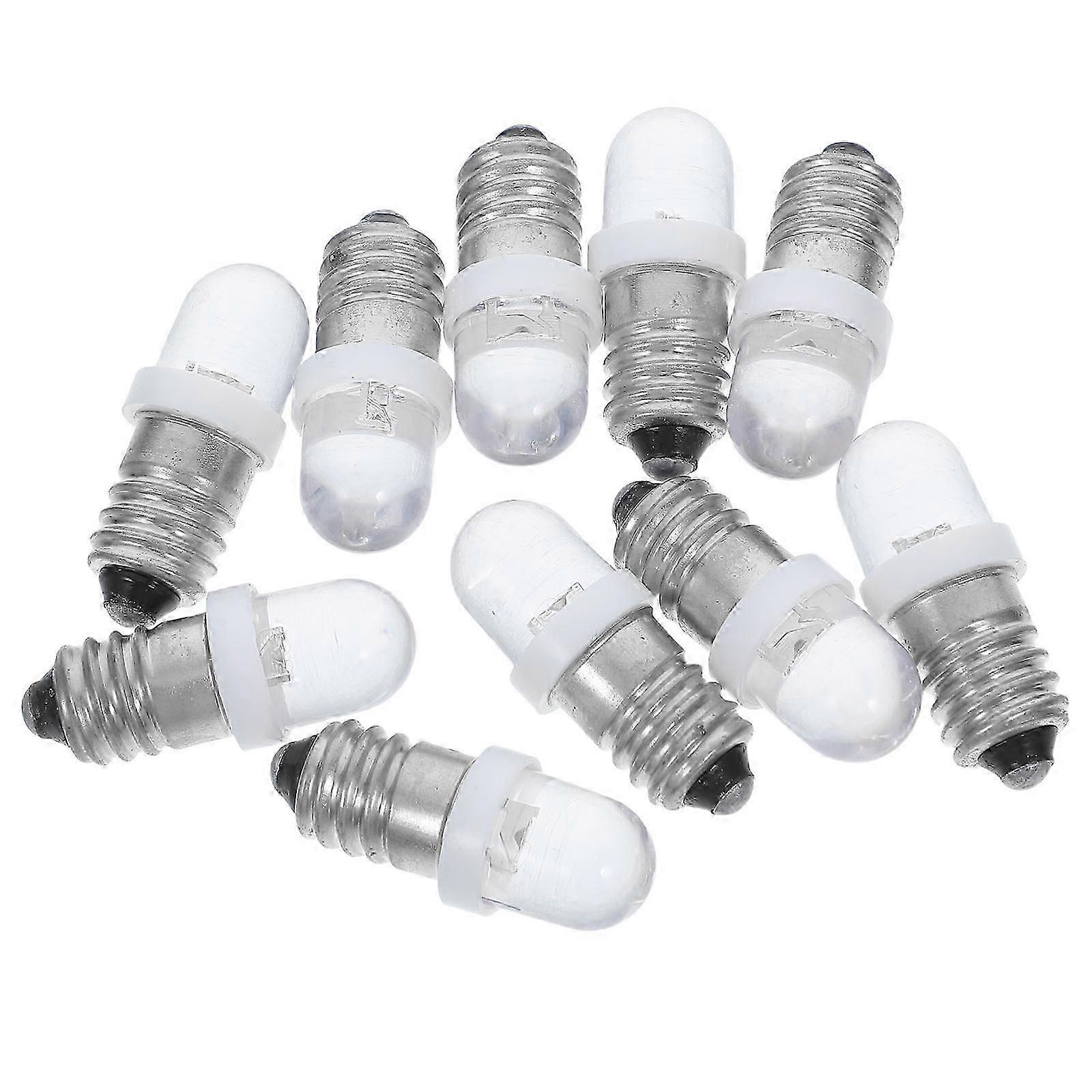 Tiny Light Bulb LED Light Bulbs for Physical Experiment Replacement 10Pcs