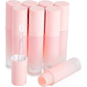 Lip Gloss Tube Empty for Makeup Use 8Pcs with Wand Applicator 3Ml Compact Design