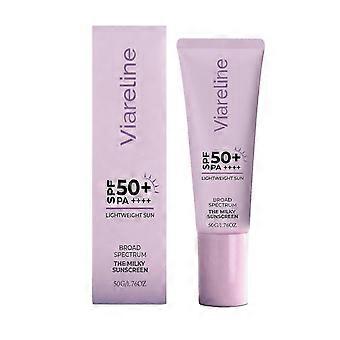 Sunscreen, Broad Spectrum SPF 50+ PA+++ | Daily Light-Weight Sun Protection with No White Cast | Visible Sun Damage Correction for All Skin Types