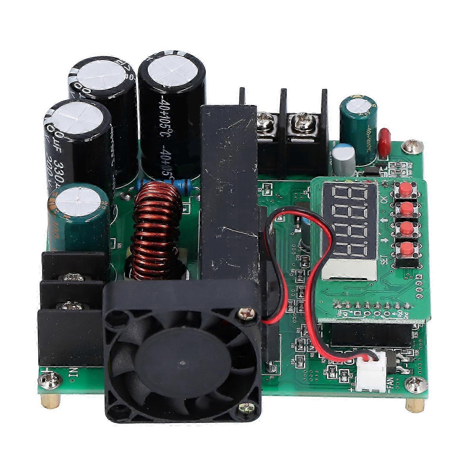 Boost Module Digital Display Control Adjustable Voltage Regulator Converter BST‑900W