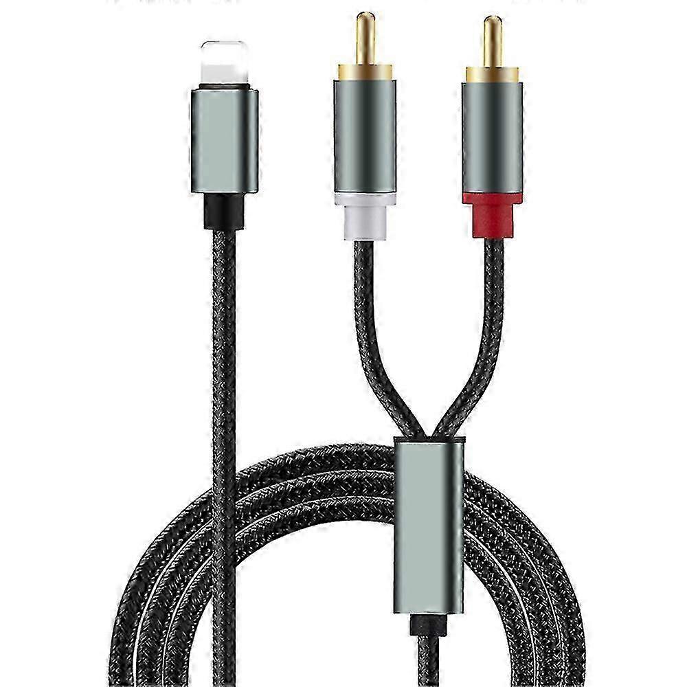 Apple Iphone Lightning Speaker Audio Cable for Amplifier Link