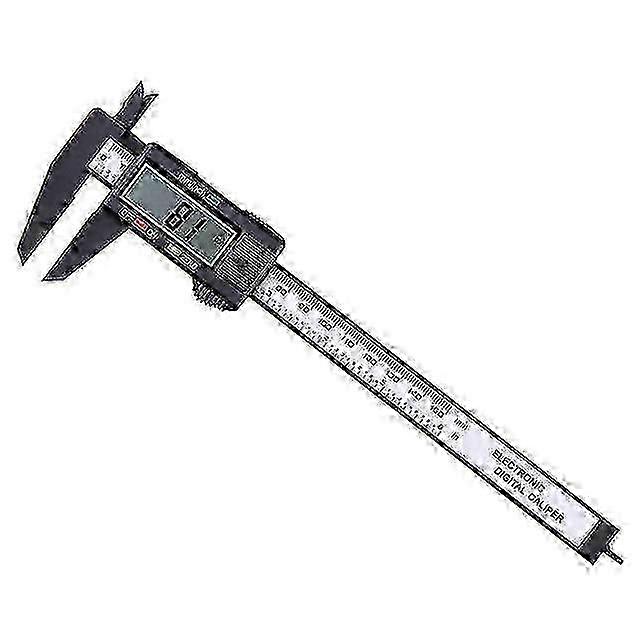Digital Caliper 0-150mm Plastic Vernier with Clear Display and Zeroing Function