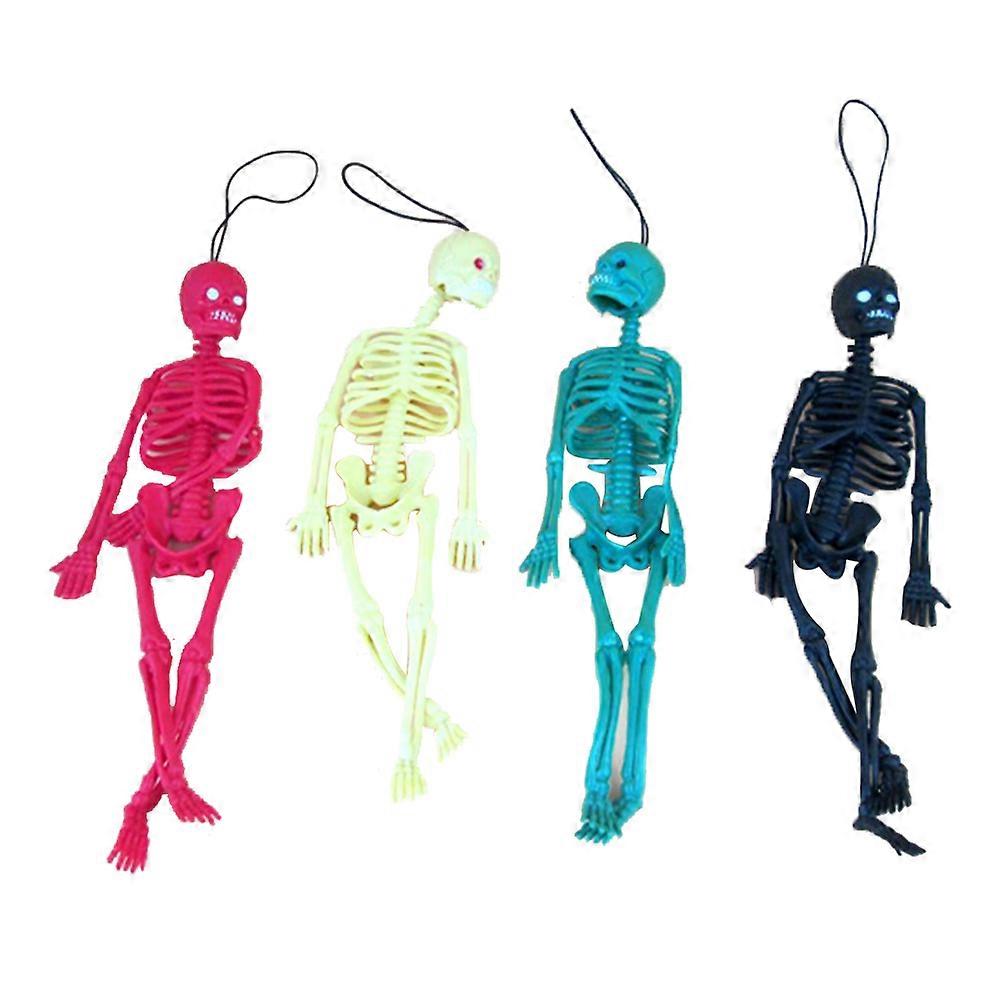 Skeleton Model Skeleton Model for Decoration 8Pcs Plastic Scared Halloween Props