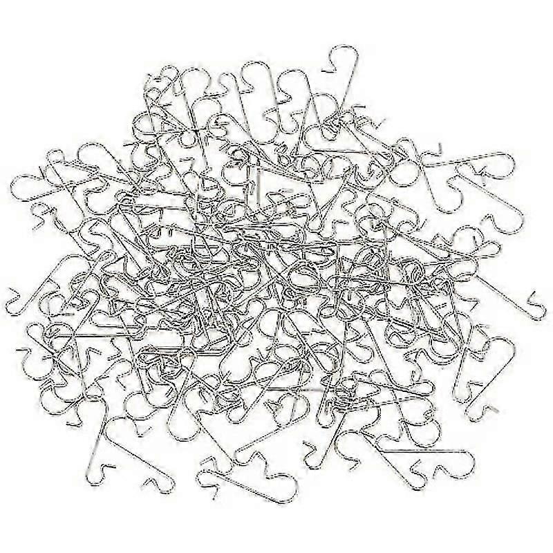 120pcs S Hook Small Quick Hangers For Decoration Silver
