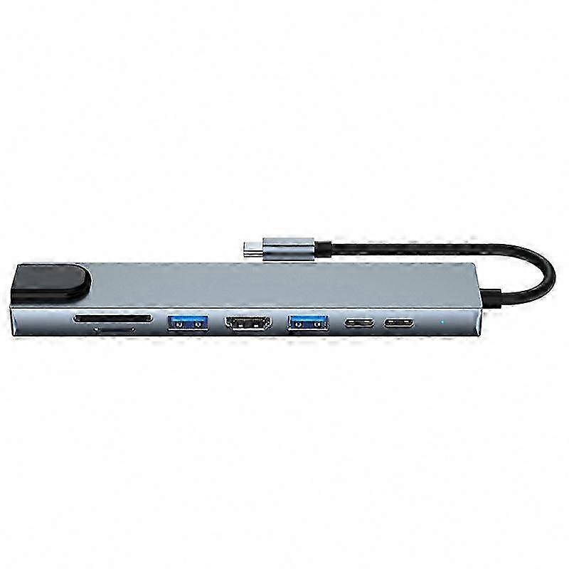 4K Video Output USB-C Hub Adapter - Compatible Type-C Devices
