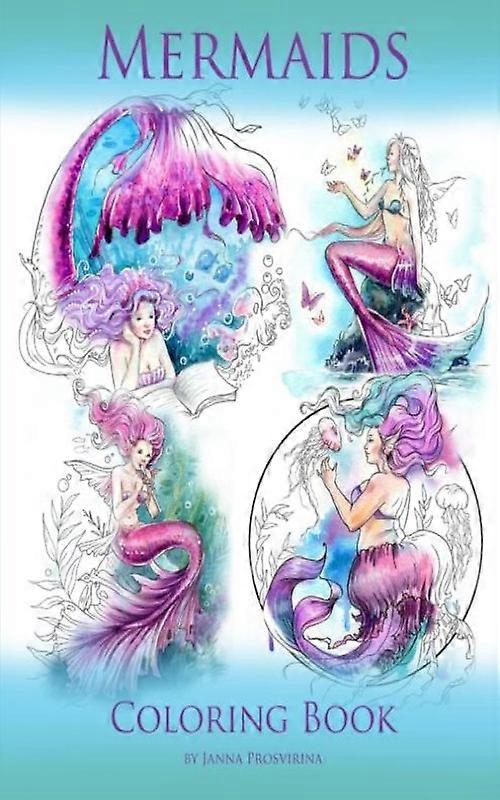 Mermaids Coloring Book