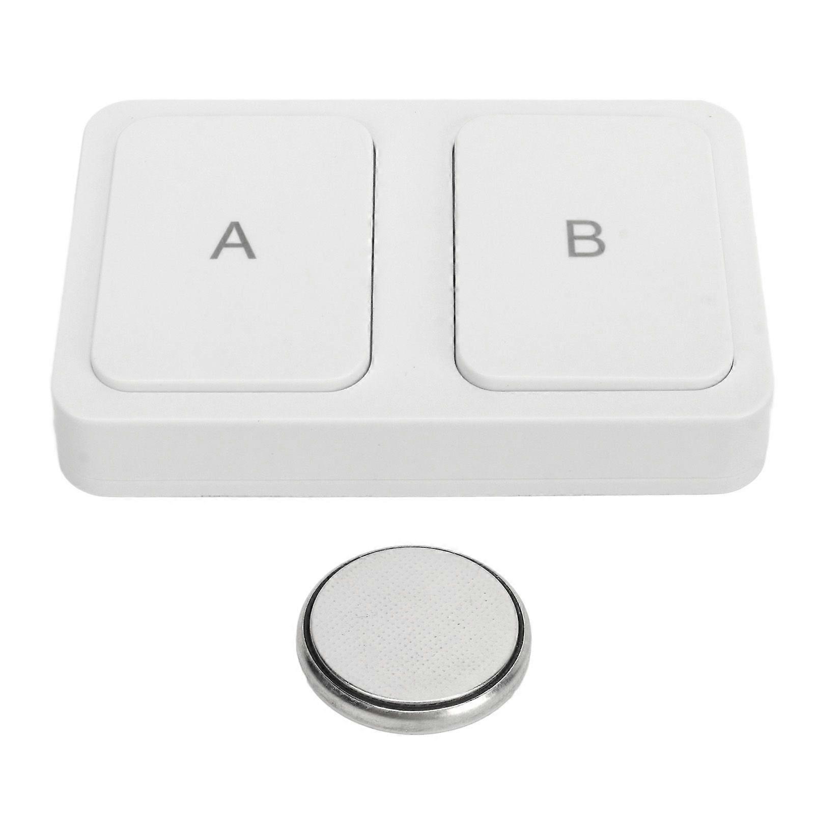 Wireless Smart Scene Switch Smart Home Devices 2 Way Push Button Switch for Tuya Zigbee Connection