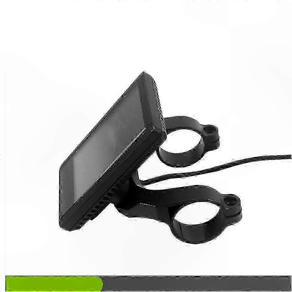 LCD Display with Plastic Support Holder for Handle Bar Meter Adaptation