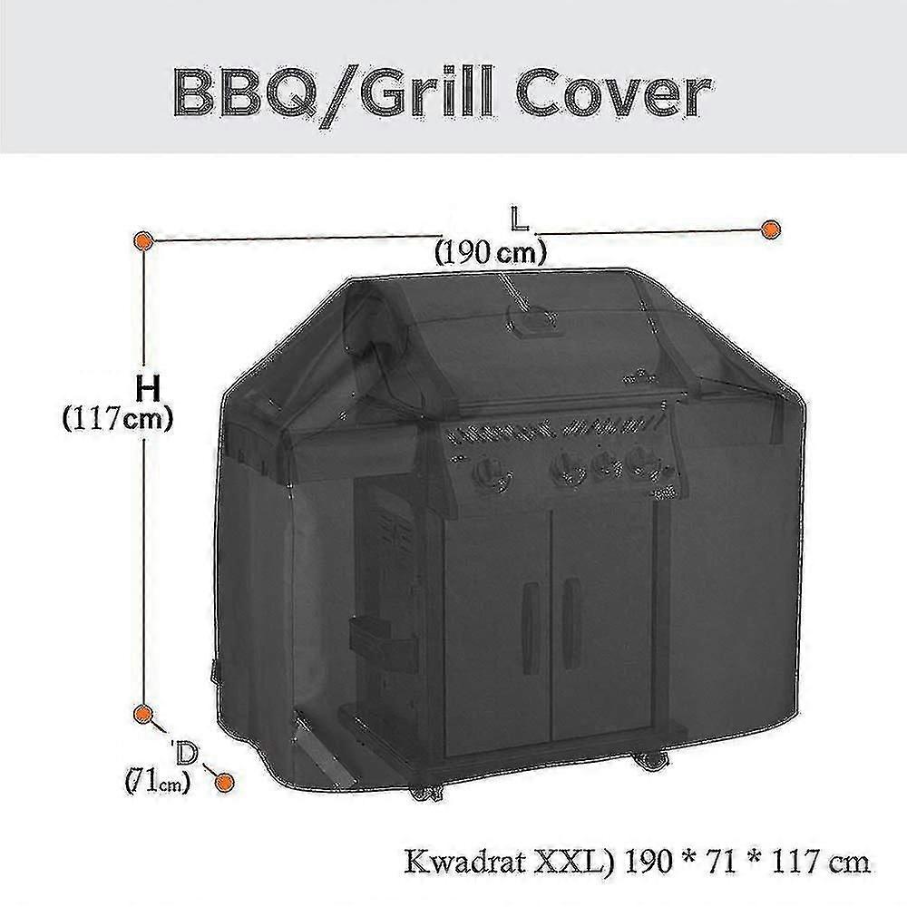5 Sizes Waterproof Bbq Grill Cover Aespa