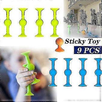 9X Pop Sucker Darts Rowing Family Interactive Toy Trickshot Stick Table Game