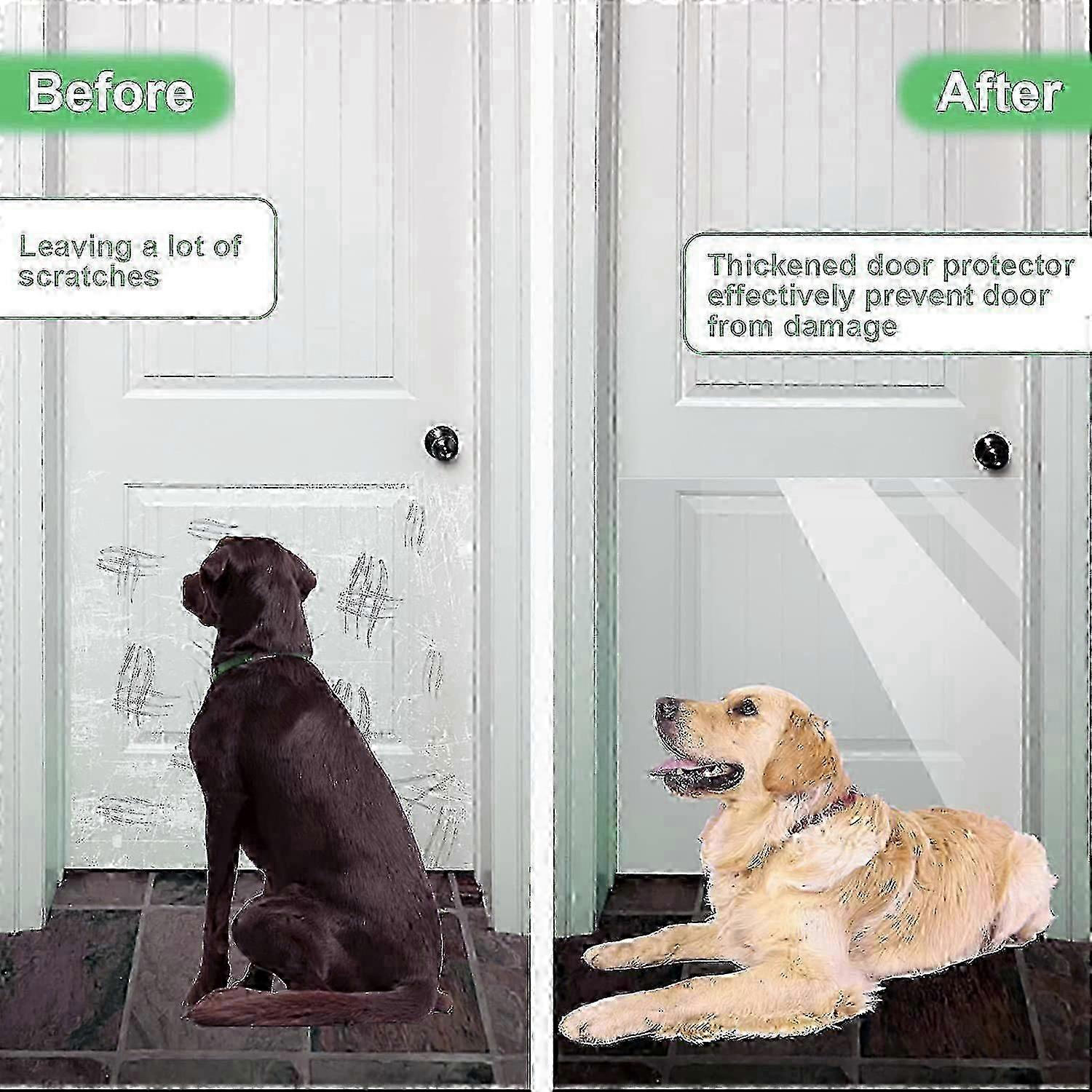 Extra Thick Static Cling Pet Door Guards