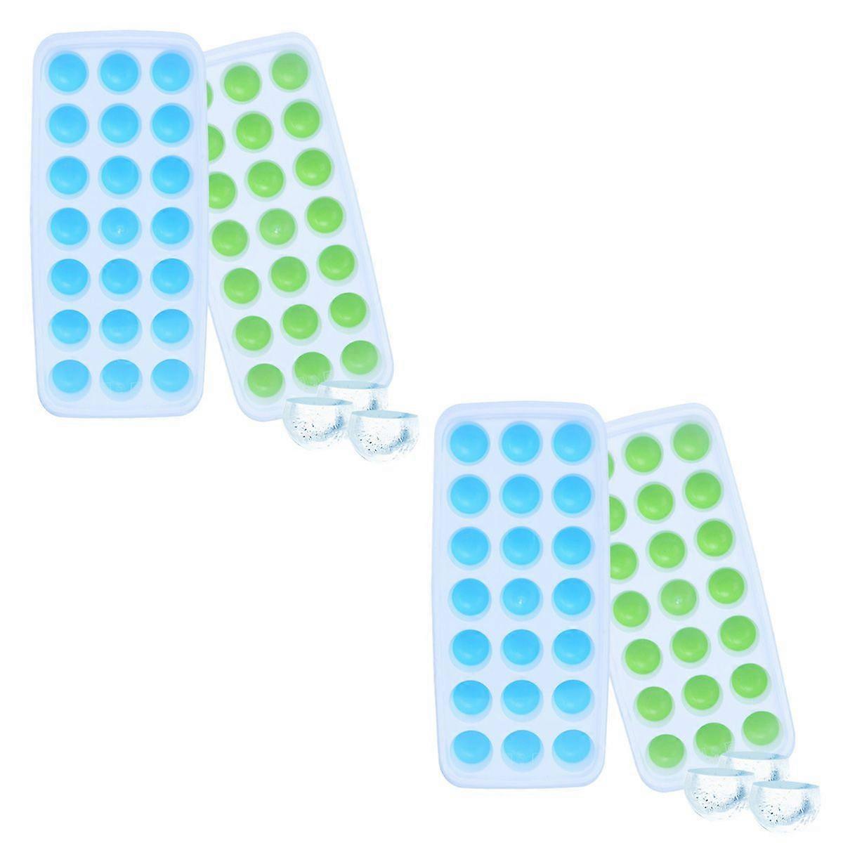 Versatile Easy-Release Compact Silicone Ice Cube Tray
