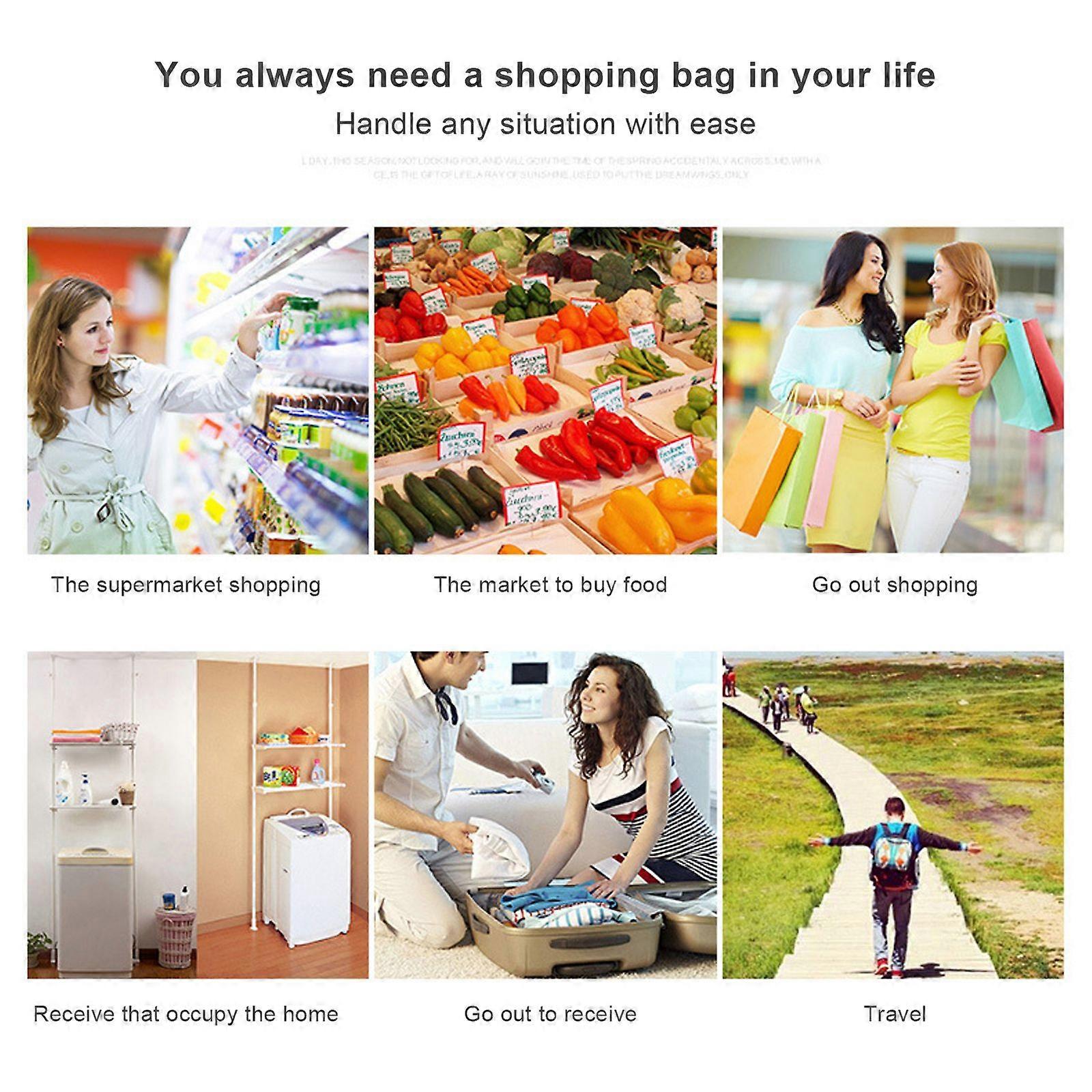 Sturdy Foldable Waterproof Tote Bag