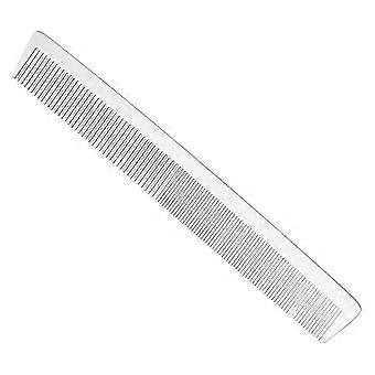 Professional Anti-Static Titanium Steel Hair Comb Barber Salon Hairdressing Tool 21x3cm Silver
