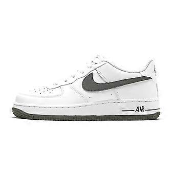 Nike Air Force 1 Low 'White Iron Grey Swoosh' GS DJ4617-100