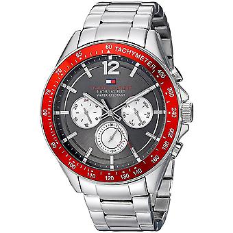 Tommy hilfiger luke Quarz Analog Man Uhr mit Edelstahl Armband 1791122