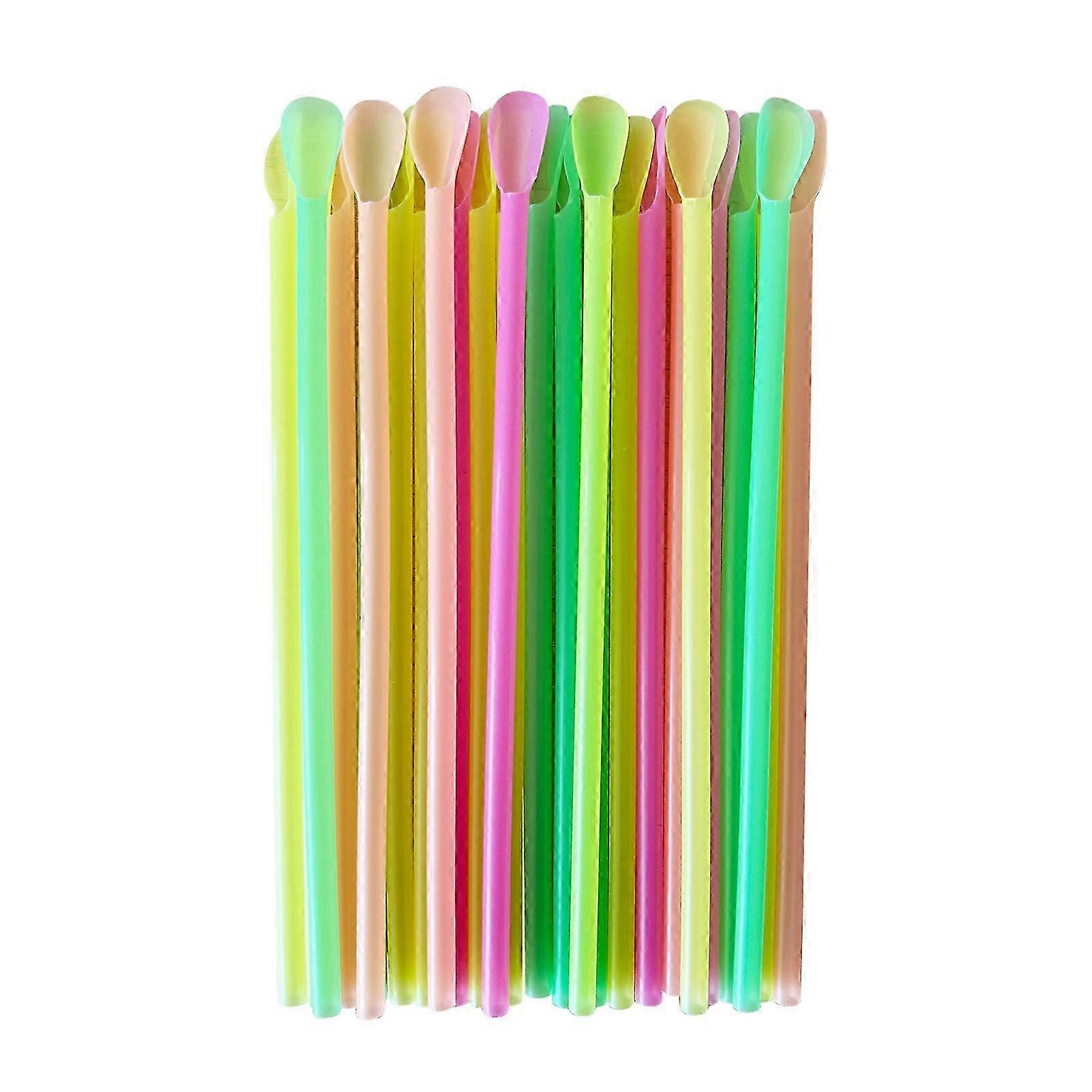 Spoon Straw Fluorescent 2-in-1