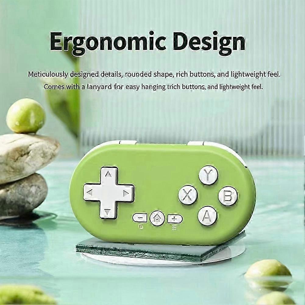 Q36XDV Game Controller Handheld Mini Wireless Portable Console Pocket Game Bluetooth Game Controller for Android IOS