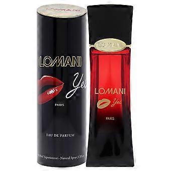 Yes By Lomani For Women - 3.3 Oz Edp Spray