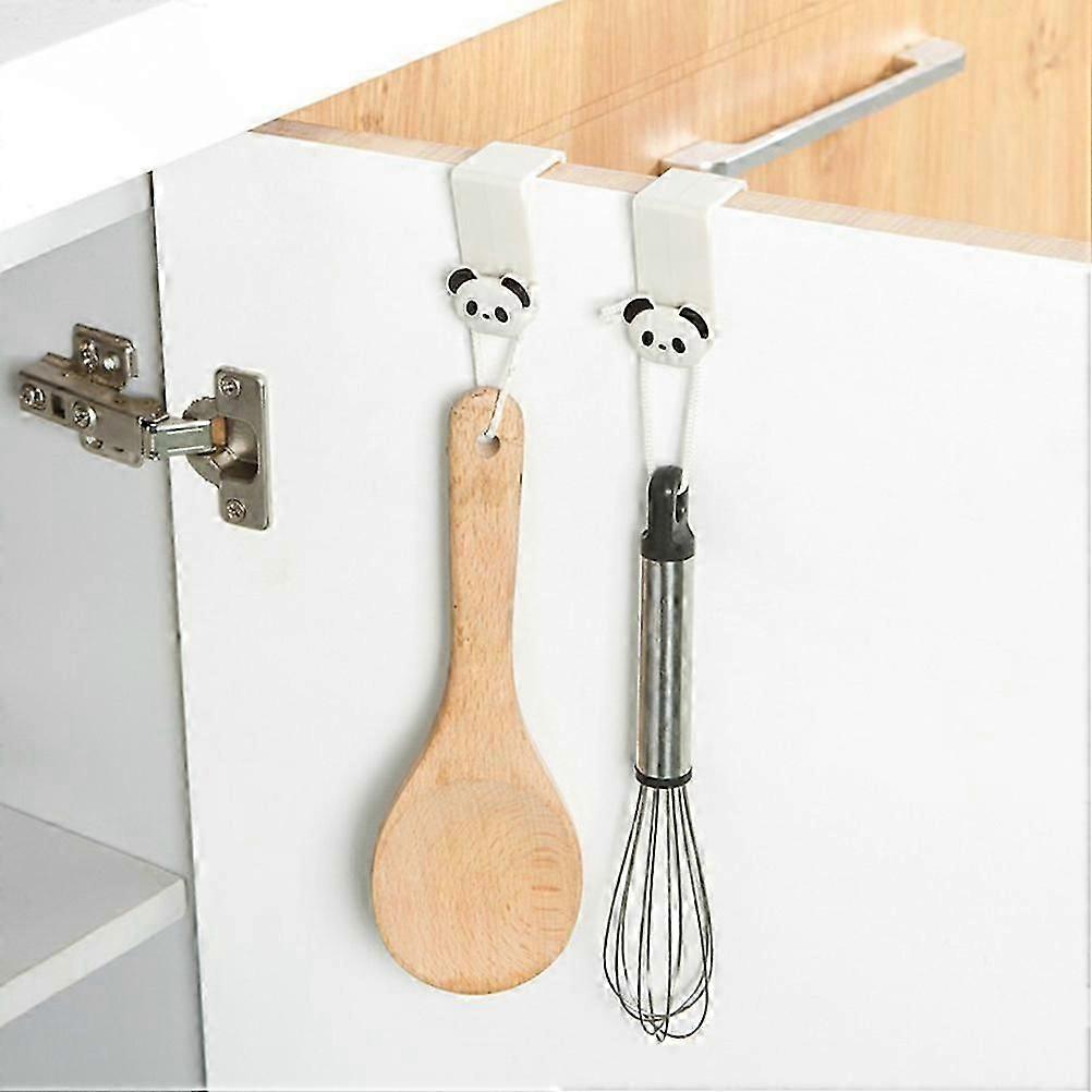 Door Back Hooks Multi-Function Hangers 5Pcs for Clothes Organizing